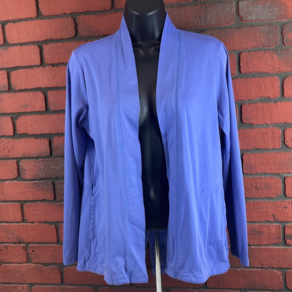 LL Bean‎ Cardigan Womans Small Petite Lavender